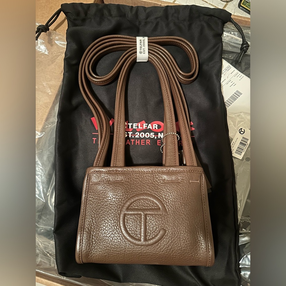 Telfar x Wilson Small Chocolate Shopper NWT